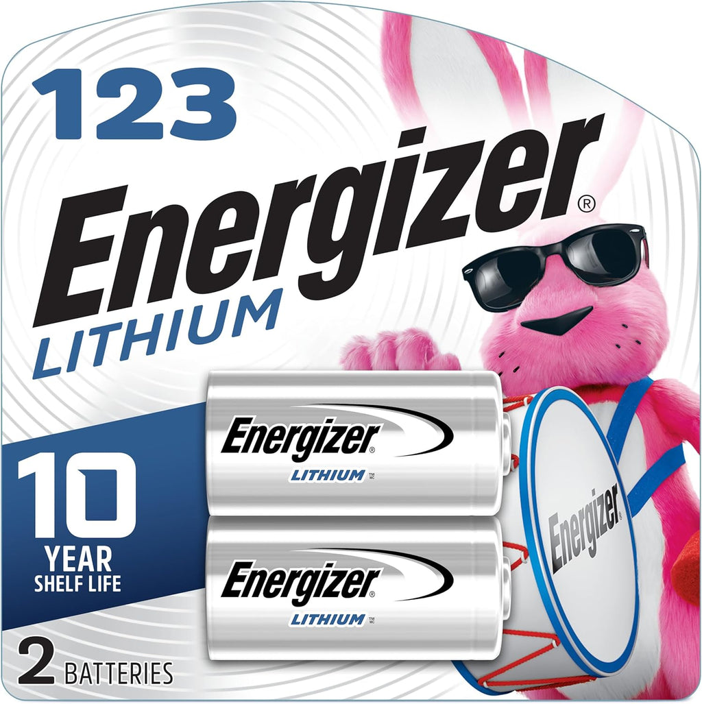 123 Batteries Lithium (2 Pack), 3V Photo Batteries