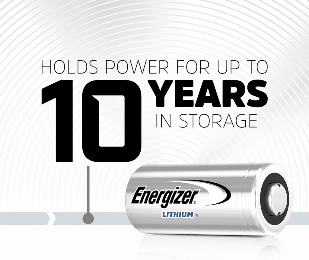 123 Batteries Lithium (2 Pack), 3V Photo Batteries